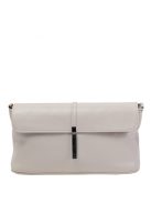 Karen Emilka bézs rostbőr női alkalmi táska