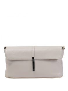 Karen Emilka bézs rostbőr női alkalmi táska