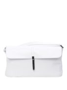 Karen 020 oldaltáska fehér rostbőr 