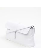 Karen 020 oldaltáska fehér rostbőr 