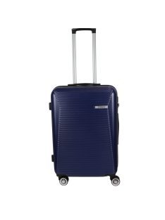 Jony Caorle kék 4 kerekű közepes bőrönd