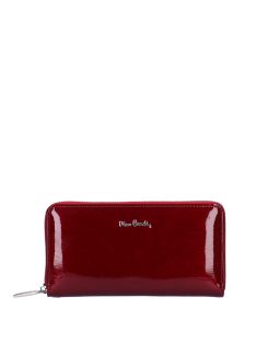 Pierre Cardin 05-119 piros lakk bőr női pénztárca