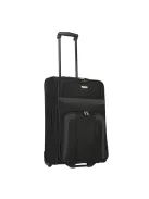 Travelite Orlando közepes bőrönd fekete 2 kerekű