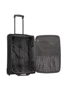 Travelite Orlando közepes bőrönd fekete 2 kerekű
