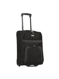 Travelite Orlando kabinbőrönd fekete 2 kerekű