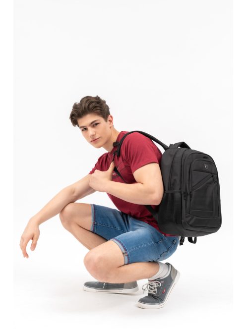 Budmil William fekete laptoptartós hátizsák 15,6"