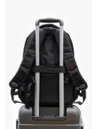 Budmil William fekete laptoptartós hátizsák 15,6"