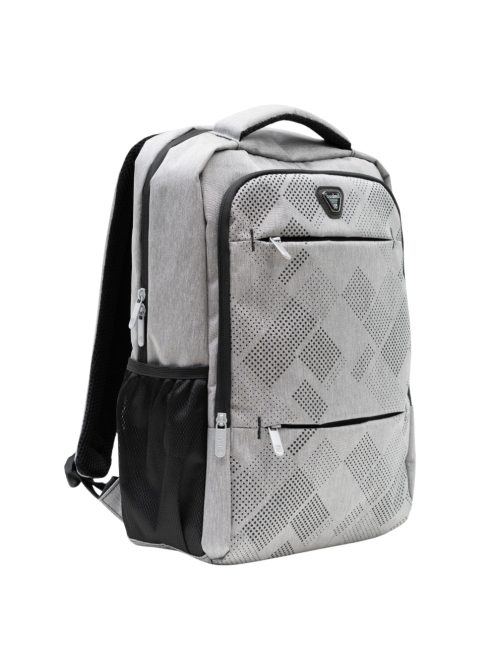 Budmil David szürke laptoptartós hátizsák 15,6"