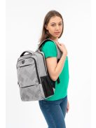 Budmil David szürke laptoptartós hátizsák 15,6"