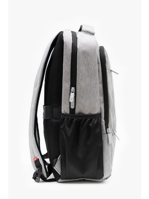 Budmil David szürke laptoptartós hátizsák 15,6"