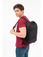 Budmil David fekete laptoptartós hátizsák 15,6"