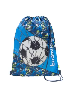 Budmil Amara kék focis fiú tornazsák