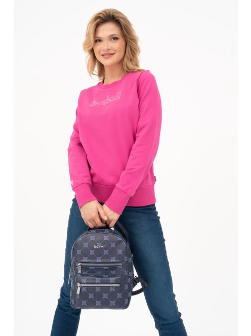 Budmil Suzanne kék mintás női hátizsák