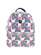 Budmil Phoebe fehér-kék női hátizsák