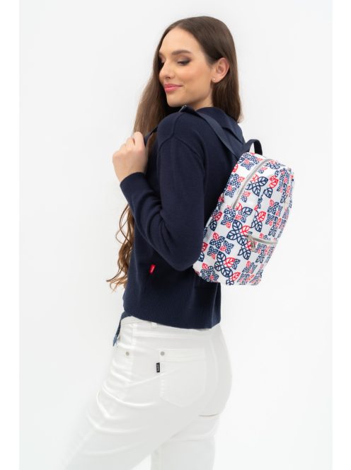 Budmil Phoebe fehér-kék női hátizsák