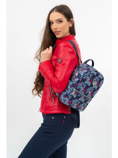 Budmil Phoebe kék-fehér női hátizsák