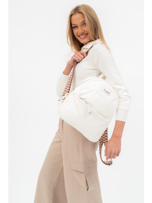 Budmil Alvera bézs női hátizsák