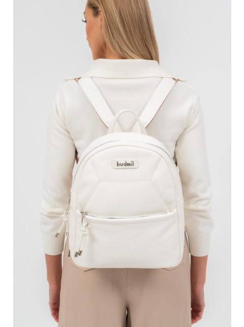 Budmil Alvera bézs női hátizsák