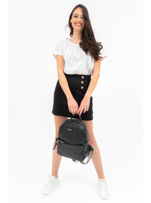 Budmil Alvera fekete női hátizsák