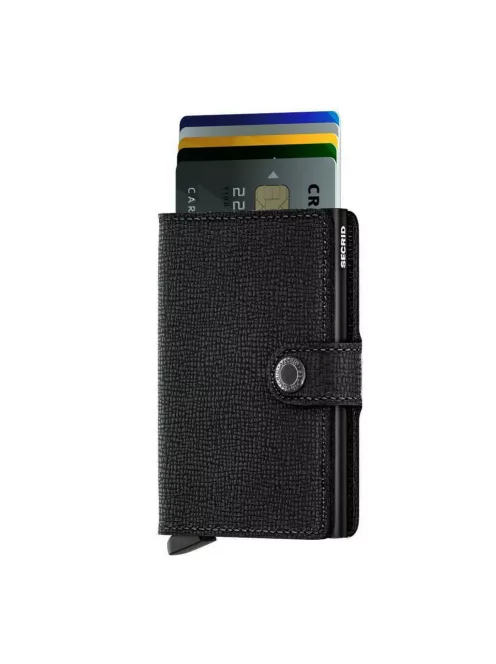 SECRID Miniwallet Crisple Fekete mini pénztárca