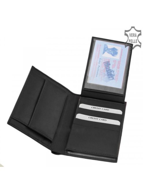 Sylvia Belmonte MGM06 fekete férfi bőr irattartó