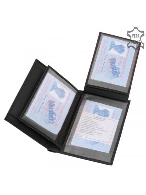 Sylvia Belmonte MGM06 fekete férfi bőr irattartó