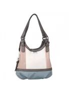 Táska TOM TAILOR 27061-151 Világos Kék-Púder-Fehér