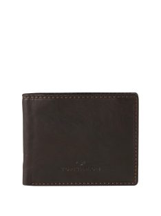 TOM TAILOR 14201-29 Barna bőr férfi pénztárca