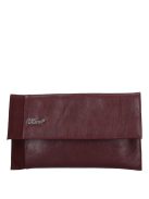 Karen D 180 bordó rostbőr női alkalmi táska