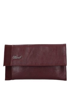 Karen D 180 bordó rostbőr női alkalmi táska