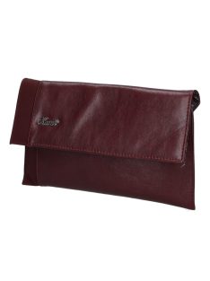 Karen D 180 bordó rostbőr női alkalmi táska