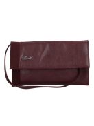 Karen D 180 bordó rostbőr női alkalmi táska