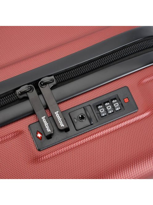 Bontour Cabinone kabinbőrönd piros 2 kerekű (40x30x20cm)