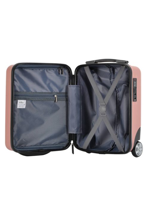 Bontour Cabinone kabinbőrönd rose gold 2 kerekű 40x30x20cm