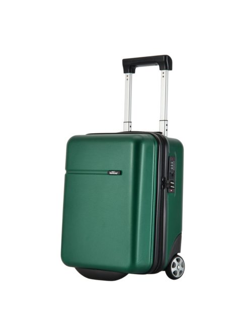 Bontour Cabinone kabinbőrönd zöld 2 kerekű 40x30x20cm