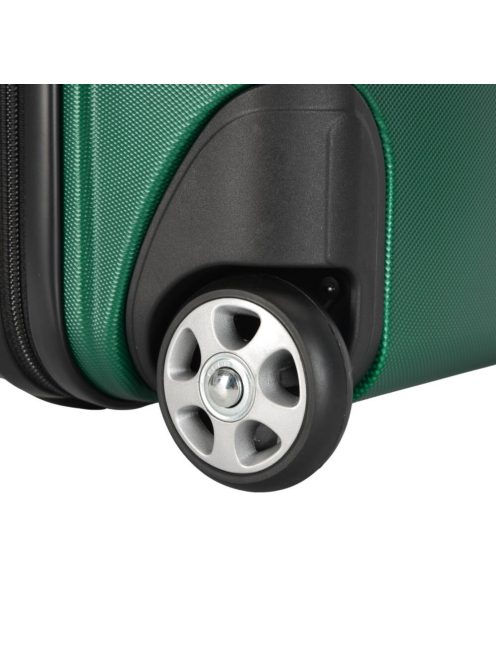 Bontour Cabinone kabinbőrönd zöld 2 kerekű 40x30x20cm