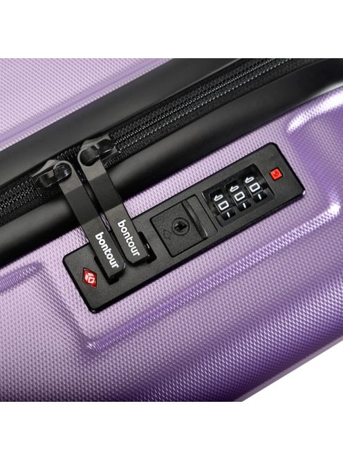 Bontour Cabinone lila 2 kerekű kabinbőrönd 40x30x20cm
