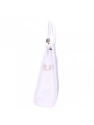 Karen Tymona fehér rostbőr női aktatáska