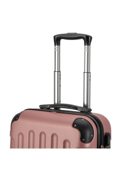 Bontour Vertical kabinbőrönd rose gold 4 kerekű