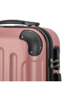 Bontour Vertical kabinbőrönd rose gold 4 kerekű