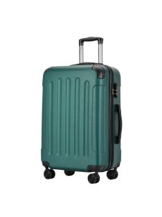 Bontour Vertical zöld 4 kerekű közepes bőrönd