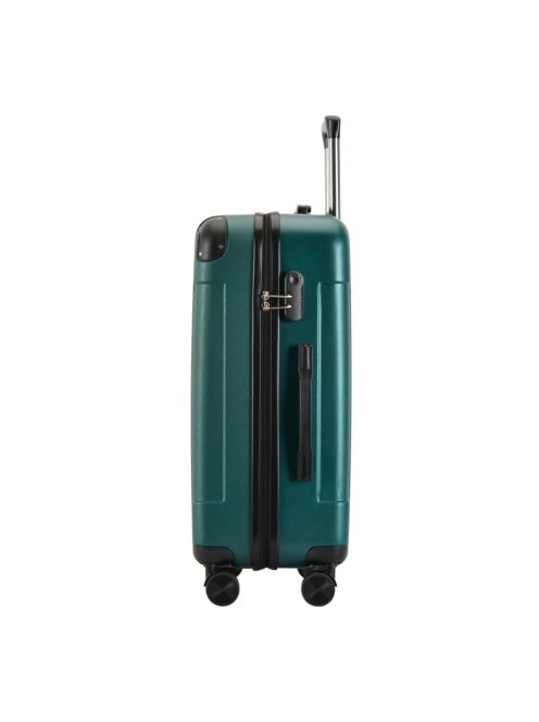 Bontour Vertical zöld 4 kerekű közepes bőrönd