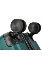 Bontour Vertical zöld 4 kerekű közepes bőrönd