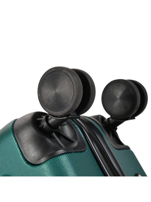 Bontour Vertical zöld 4 kerekű közepes bőrönd