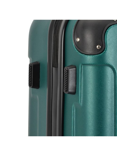 Bontour Vertical zöld 4 kerekű közepes bőrönd