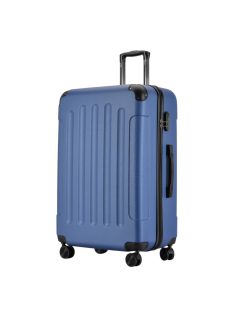Bontour Vertical nagy bőrönd kék 4 kerekű