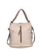 Hernan Bag HB0212 bézs drapp női hátizsák és válltáska