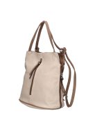 Hernan Bag HB0212 bézs drapp női hátizsák és válltáska