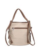 Hernan Bag HB0212 bézs drapp női hátizsák és válltáska