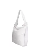 Válltáska Hátizsák OLASZ BŐR 5555 Fehér